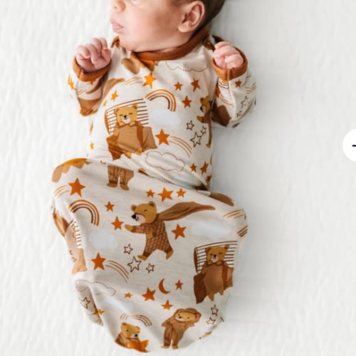 Beary Sleepy Infant Gown - Little Sleepies