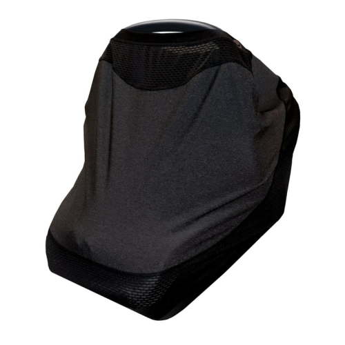 Boppy 4 and More Multi-use Cover, Charcoal, Quick-dry UPF 50+ Knit and Breathable Mesh, Versatile Cover