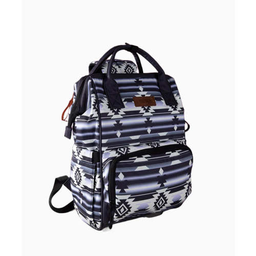 Wrangler Allover Aztec Dual Sided Print diaperbag