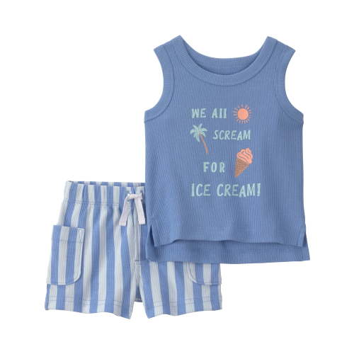 Carter's Child of Mine Baby Boy Outfit Set, 2-Piece, Sizes 0/3-24 Months