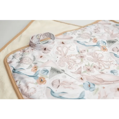 Ultra-Soft Bamboo Machine Washable and Wipeable Diaper Change Mat