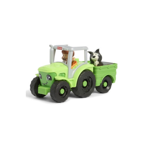 Kids' Little People Push and Play Tractor Set