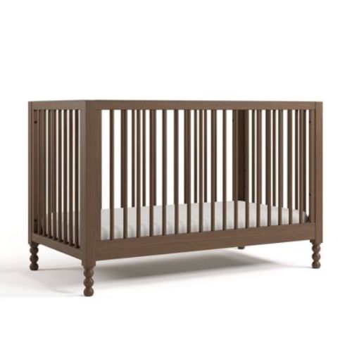 Storkcraft Rio 5-in-1 Convertible Crib with Toddler Guardrail - Hazelnut