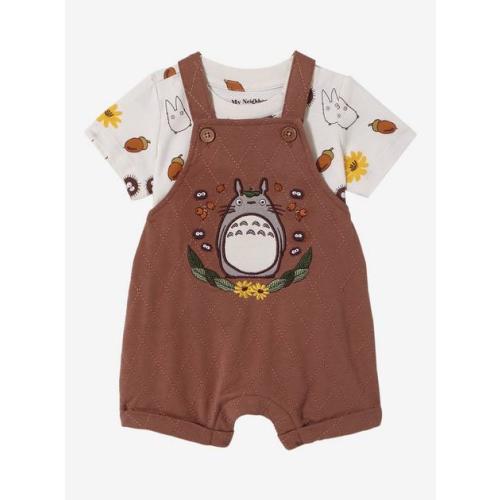 Studio Ghibli My Neighbor Totoro Quilted Infant T-Shirt and Overall Set - BoxLunch Exclusive | BoxLunch