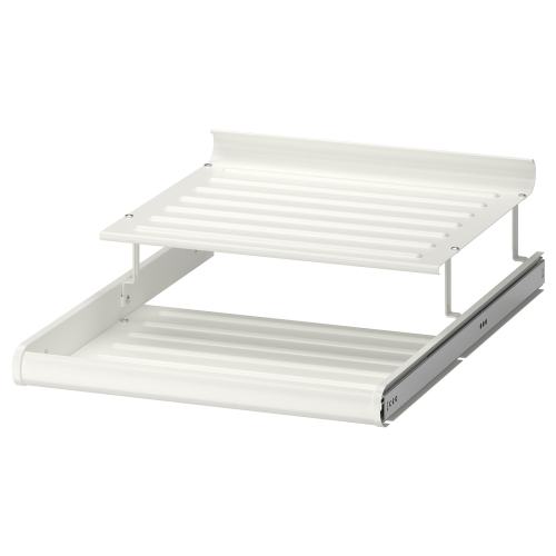 KOMPLEMENT Pull-out shoe shelf - white 19 5/8x22 7/8 "