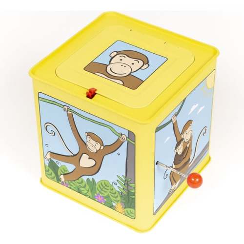 Monkey Jack in the Box Toy - Jack Rabbit Creations | Maisonette