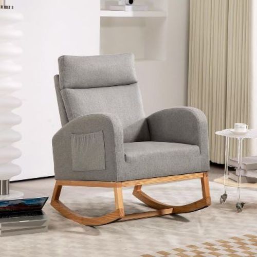 Acekool Nursery Rocker with Storage