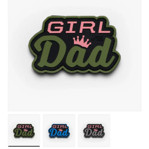 Girl Dad Patch by Tactical Baby Gear
