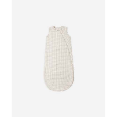 Bamboo Sleep Bag Oat Gingham
