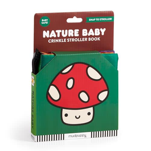 Nature Baby – Wildlife Early Development Crinkle Fabric Stroller Book for Toddlers and Babies