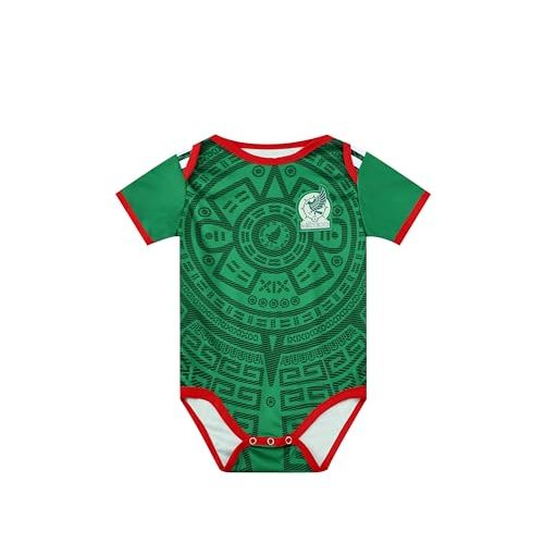 Newborn Infant Bodysuit Baby Short Sleeve USA Mexico Argentina National Team Soccer girl & boy Baby