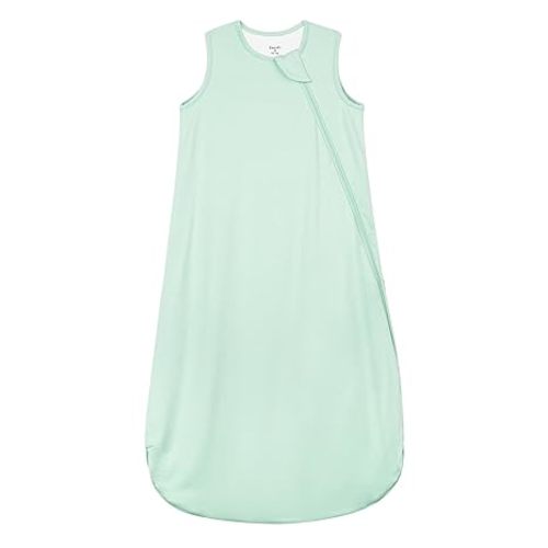 Supersoft Rayon Made from Bamboo Sleep Sack 6-12 Months 0.5 Tog Lightweight Toddler Sleep Sack Baby Wearable Blanket with 2-Way Zipper Summer Unisex Sleeping Bag for Babies - Green