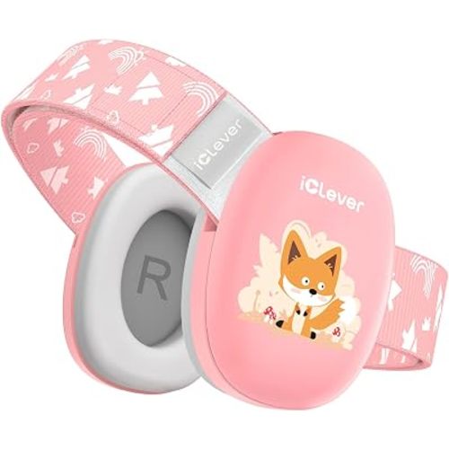 iClever Baby Headphones for Noise Protection for 3-36 Months, NRR 18dB