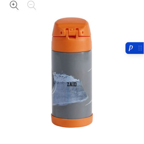 Mackenzie Hot Wheels Monster Trucks™ Tiger Shark Critter Water Bottle