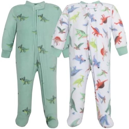 Hudson Baby Unisex Baby Fleece Sleep and Play