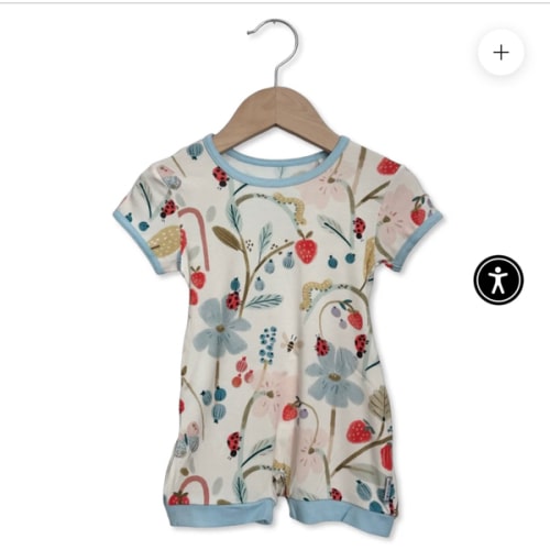 Sweet Meadow Shorty Romper