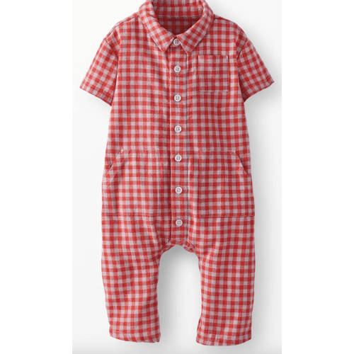 Baby Linen Coveralls