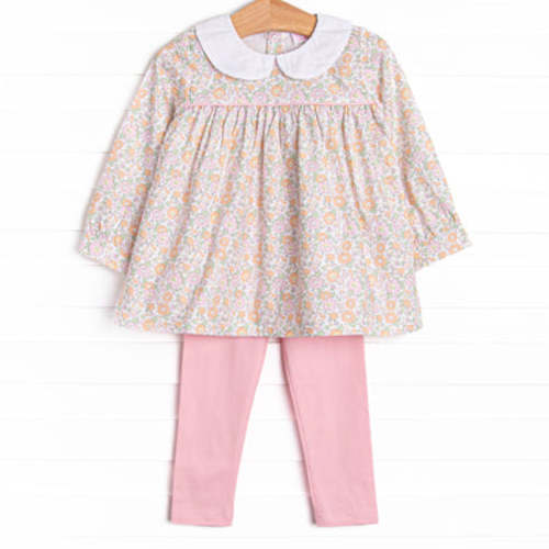 Bellflower Beauty Legging Set, Pink – Stitchy Fish