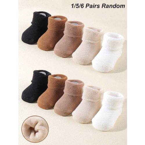 Warm Baby Preemie Socks 5 pairs (0-6M)