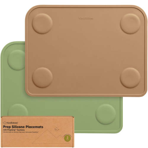 2-Pack Prep Silicone Placemats (Desert) Desert / 12 x 9