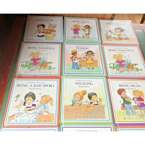 Lot of 12 HELP ME BE GOOD Series Books by Joy Berry Hardcovers