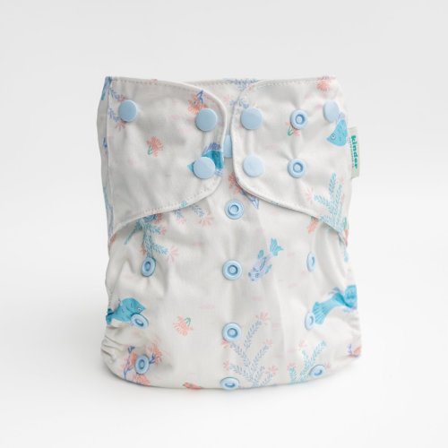 Betta Bliss by Cynthia Lai - Essential Hybrid Diaper Cover - Fish - One Size