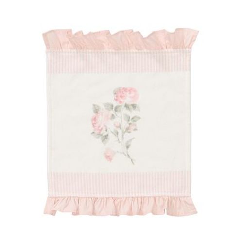 Bria Hammel Jacquard Rose Ruffle Towel Set, Washcloth, Multi