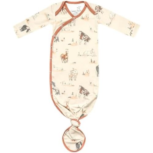 Copper Pearl, Graphics, Newborn Knotted Gown 8