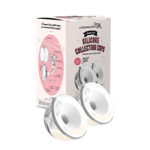 Silicone Milk Collection Cups | Legendairy Milk