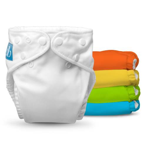 Reusable Cloth Diapers: One Size with Fleece (Pack of 5) - New Tango Mango