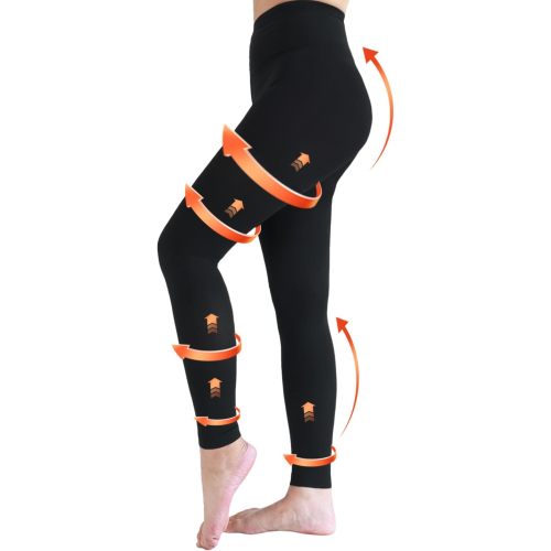 Medical Compression Leggings for Women & Men, 20-30mmHg Compression Tights