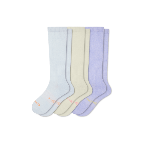 Women's Everyday Compression Knee High Sock 3-Pack (15-20mmHg)