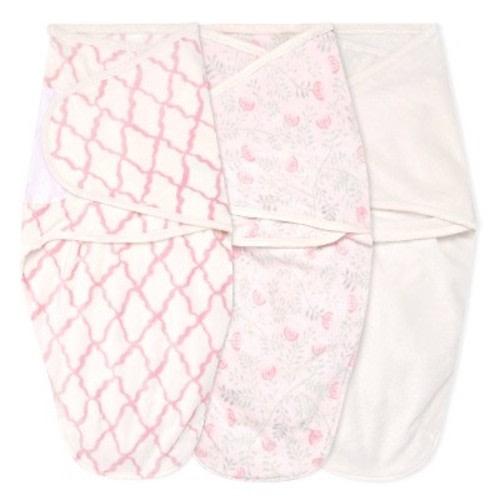 aden + anais Easy Swaddle Wrap - Minky Arts crafts - 3pk