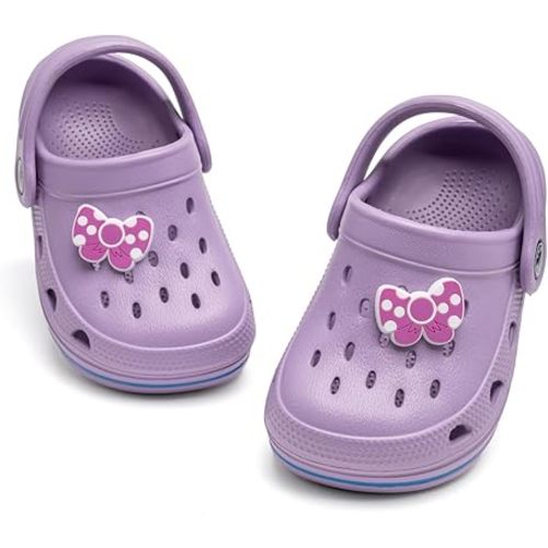 Casazoe Toddler Garden Clogs Boys Girls Slip On Shoes Summer Lightweight Outdoor Slides Sandals Baby Children Beach Pool Shoes