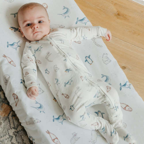 Zip-Up Footie Pajama - Arctic Wonder