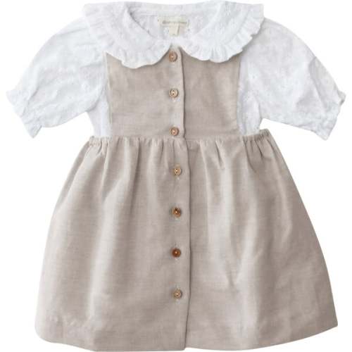 Valentina Set, Beige - Grey Elephant | Maisonette