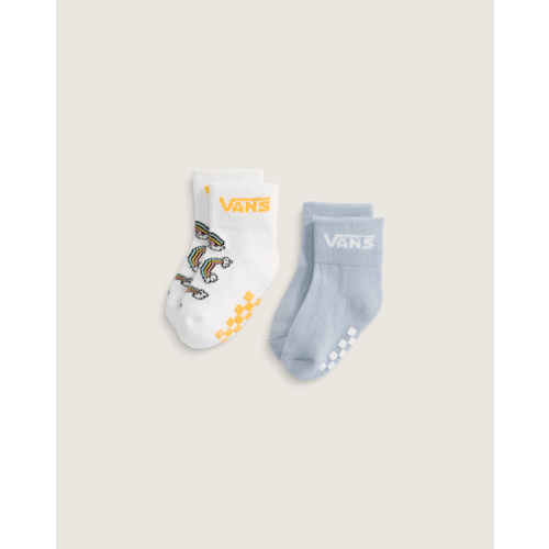 Kids Classic Crew Socks in Soft Slate | Vans