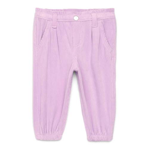 Garanimals Baby Girl Paper Bag Waist Corduroy Jogger Pants, Sizes 0M-24M