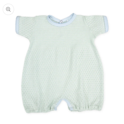 Paty Knit Solid Color Baby Bubble with Pima Trim - PatyInc