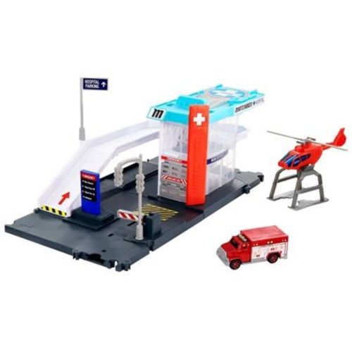 Matchbox Action Drivers Matchbox Helicopter Rescue Playset