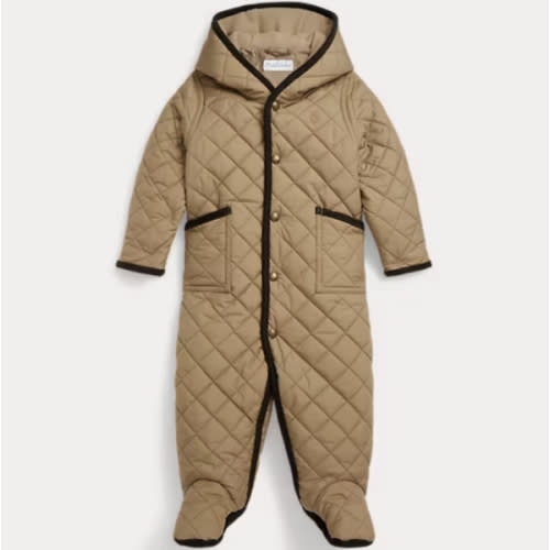 Baby Boy's Water-Repellent Hooded Barn Bunting | Ralph Lauren