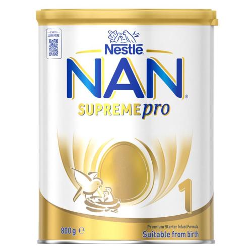Nestle NAN SUPREMEpro 1 Premium Starter Baby Infant Formula Powder, From Birth – 800g