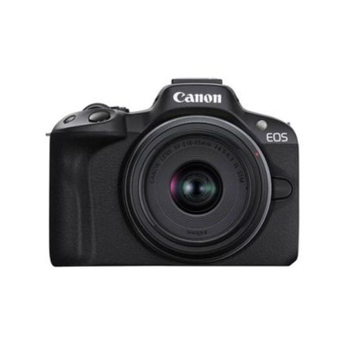 Canon EOS R50 RF-S18-45mm F4.5-6.3mm IS STM Kit: Mirrorless Wi-Fi Digital Camera