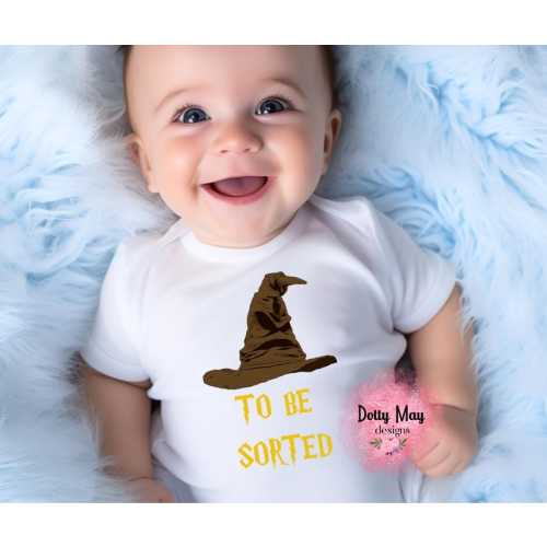 Wizard To Be Sorted Baby Bodysuit