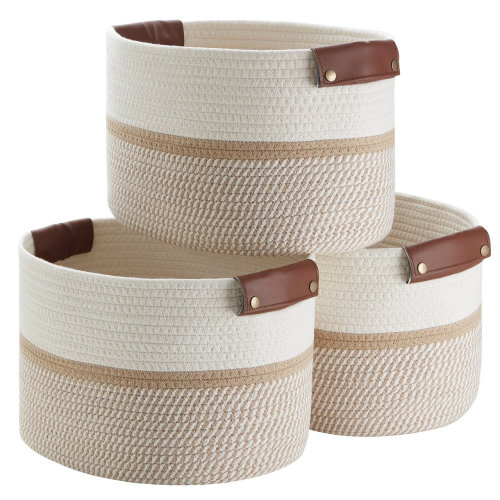 Breakwater Bay Fabric Bin Set & Reviews | Wayfair