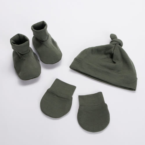 Merino/Tencel Booties, Beanie & Mittens | Multipacks & Sets | The Sleep Store