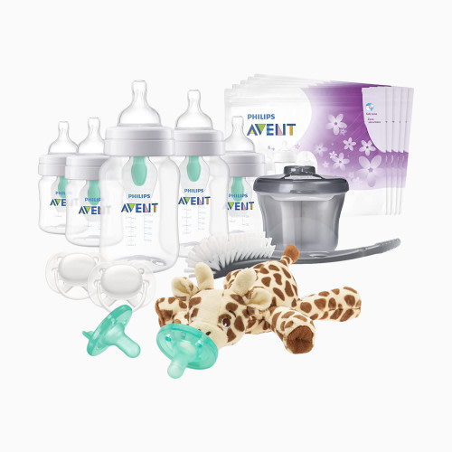 Anti-colic Baby Bottle with AirFree Vent Essentials Gift Set