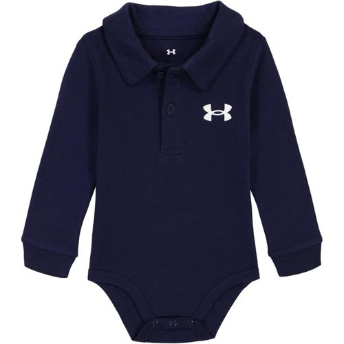 Under Armour Baby Boys Bodysuit Logo Polo, Short and Long Sleeve