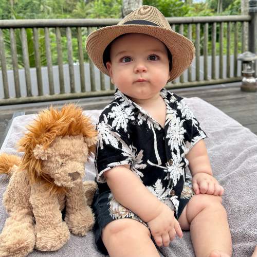 Boy's Hawaiian and Aloha Shirts | The Moon Shine Mini – Kenny Flowers