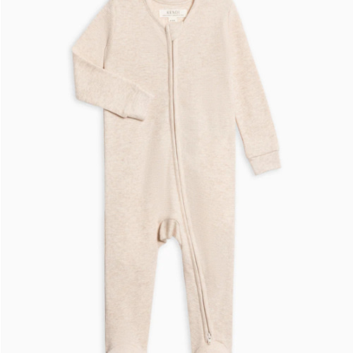 Lane Waffle Knit Zipper Sleeper